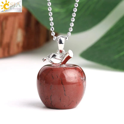 Crystal Apple Pendants